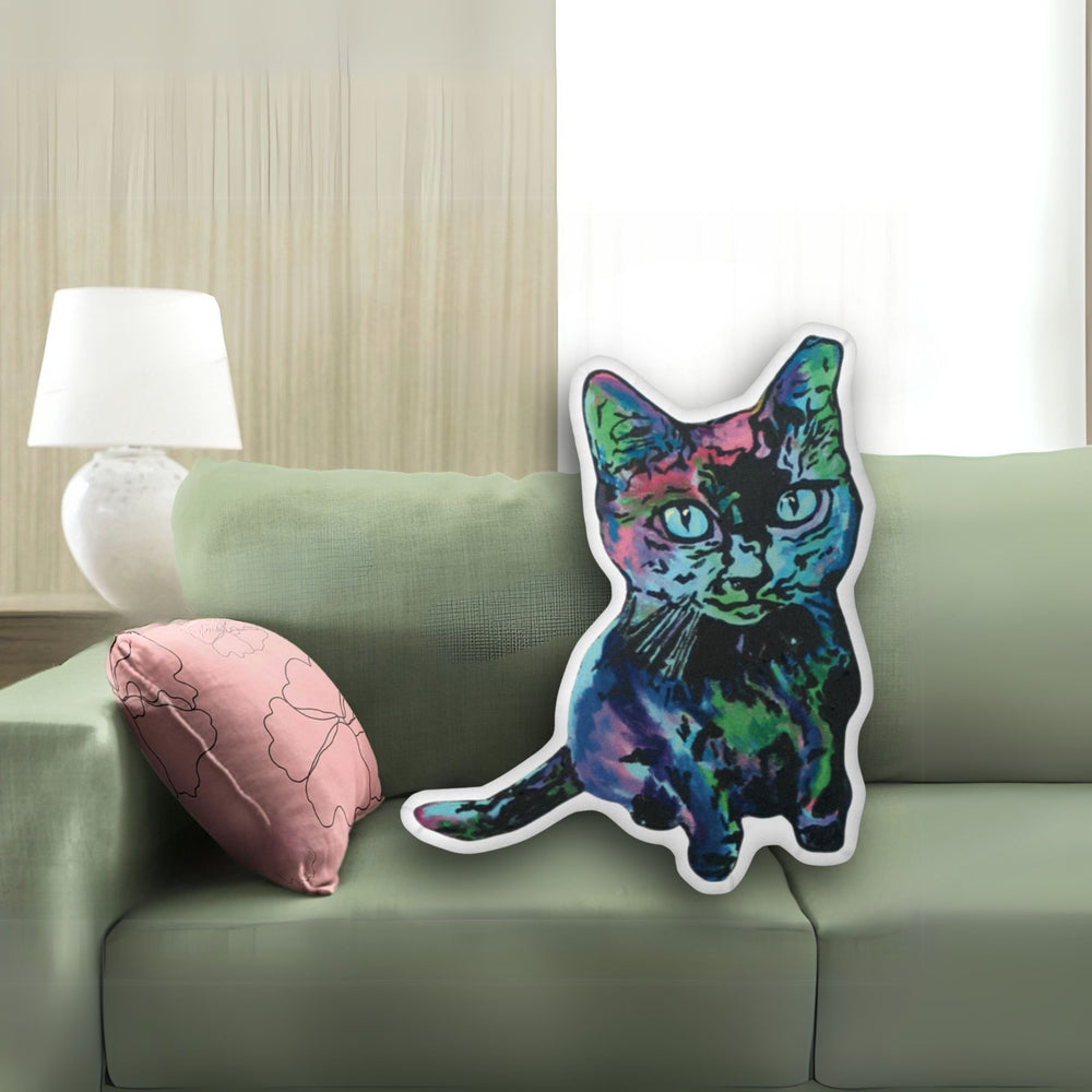 Blue Valentine Custom-Shaped Pillow