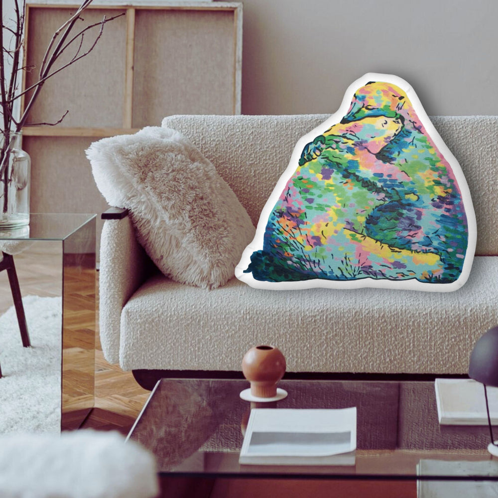 Bear Hug Custom-Shaped Pillow