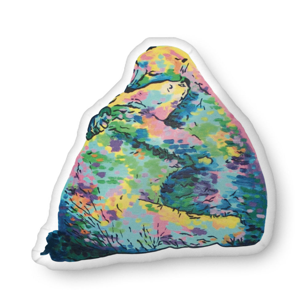 Bear Hug Custom-Shaped Pillow