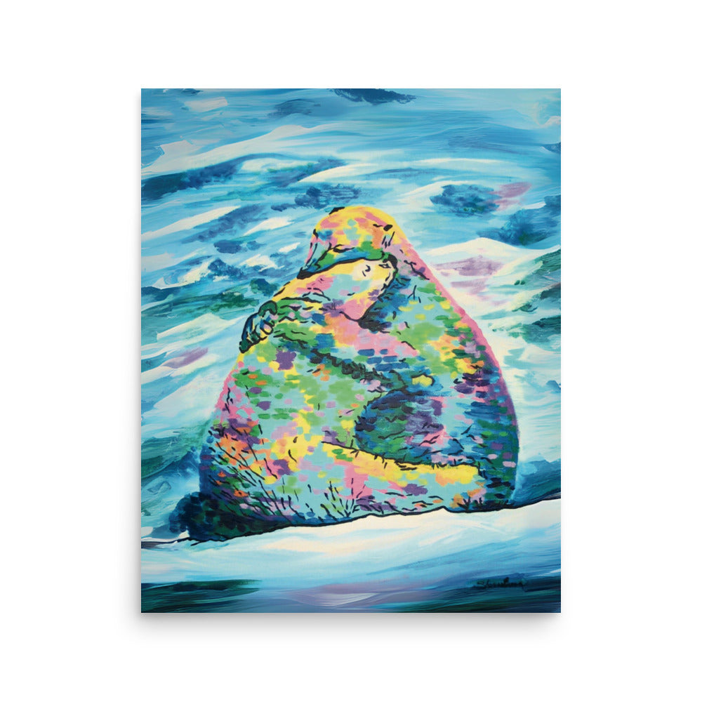 Bear Hug Art Print