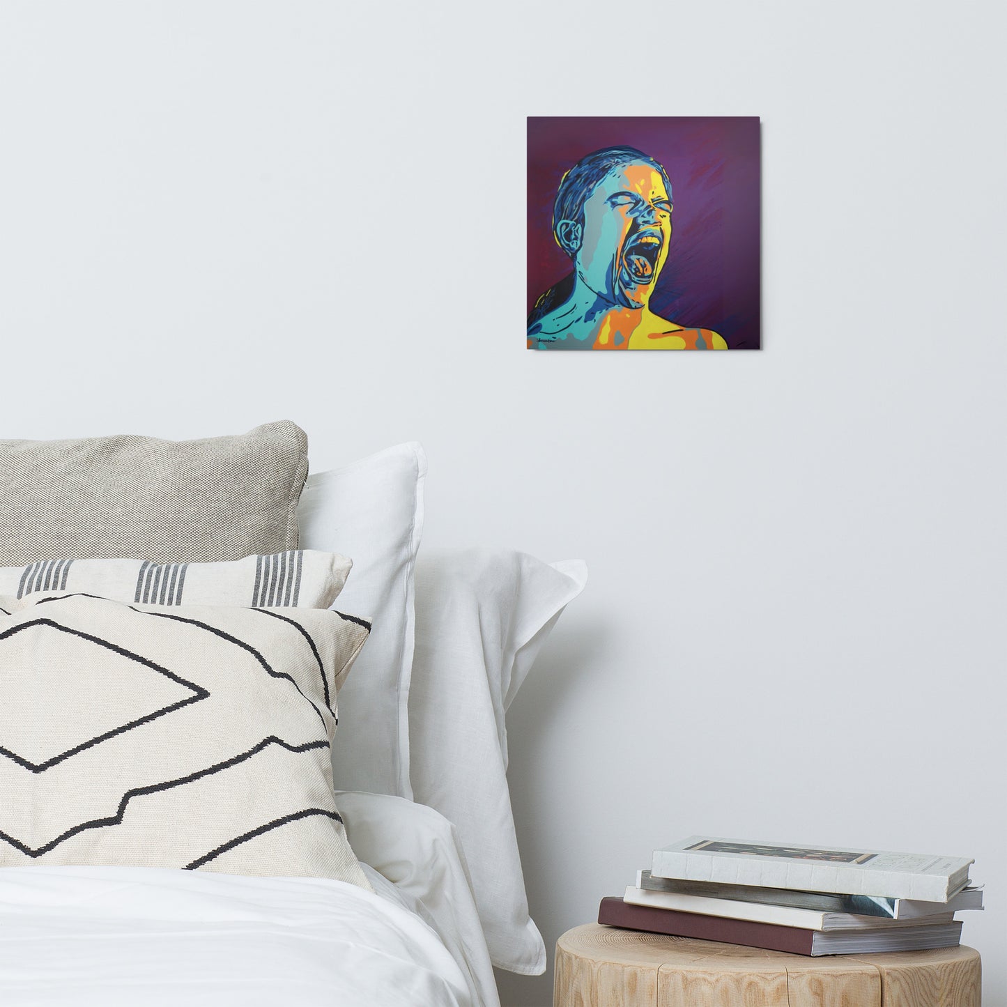 All The Things Glossy Metal Art Print