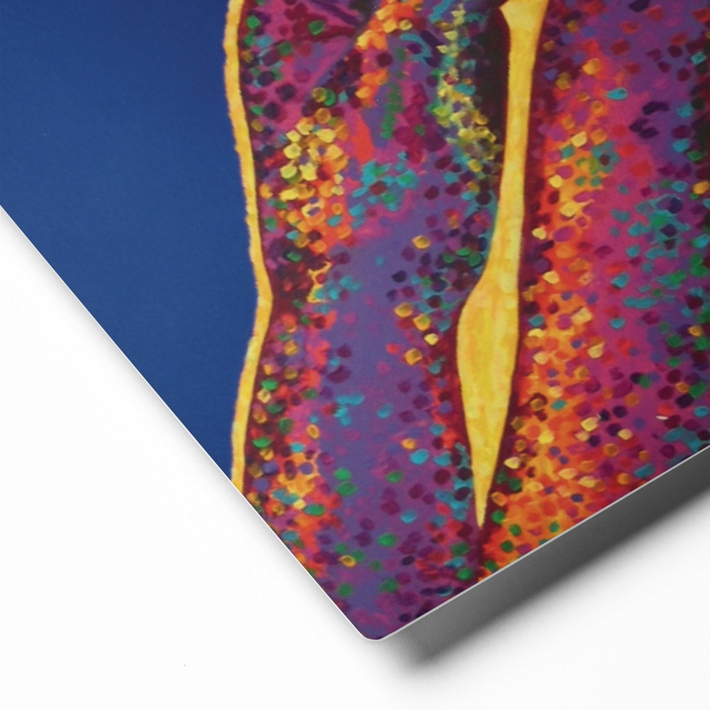 We've Still Met Glossy Metal Art Print