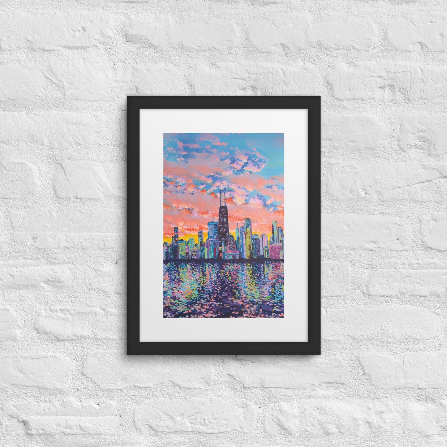 Chicago Symphony Framed Art Print with Custom Mat