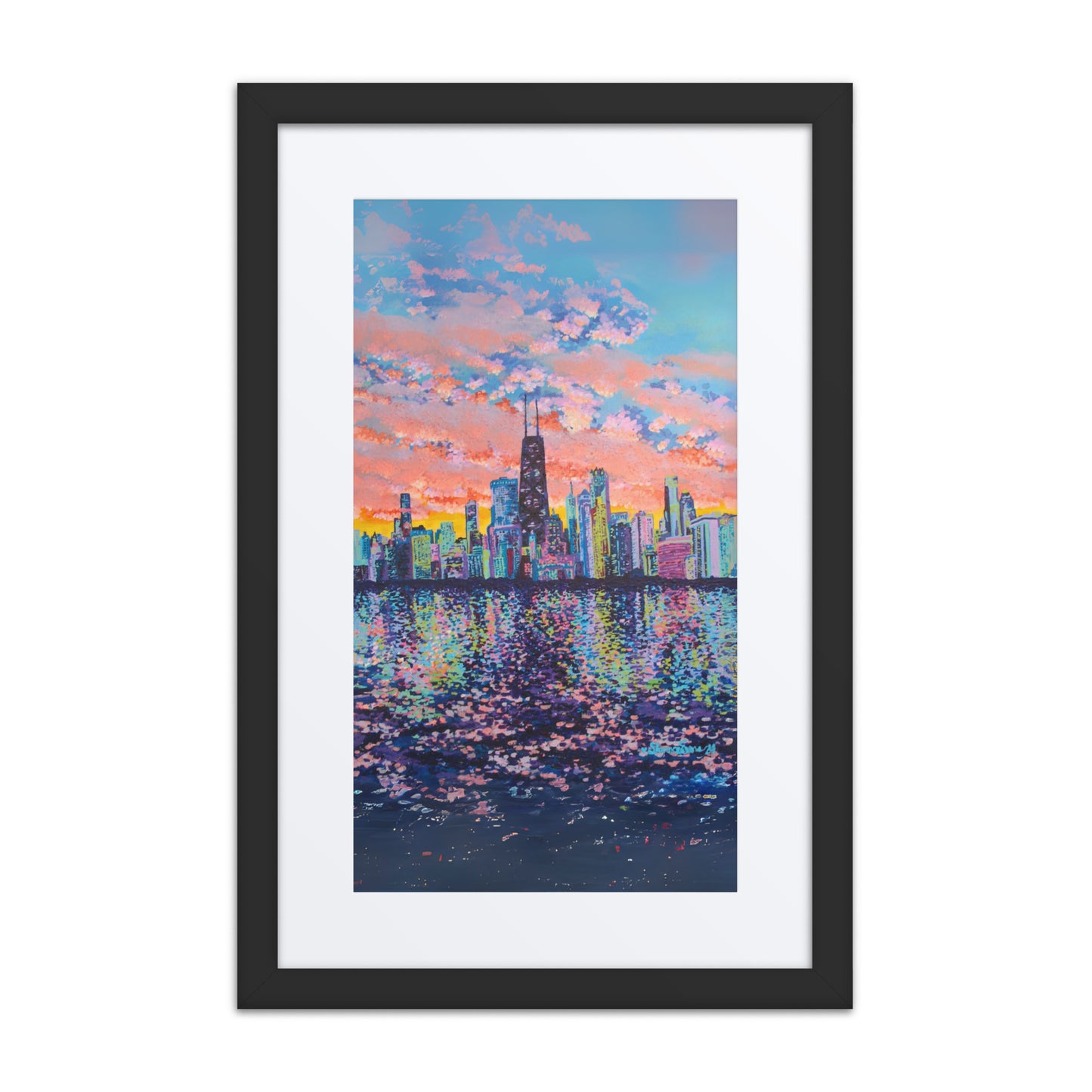 Chicago Symphony Framed Art Print with Custom Mat