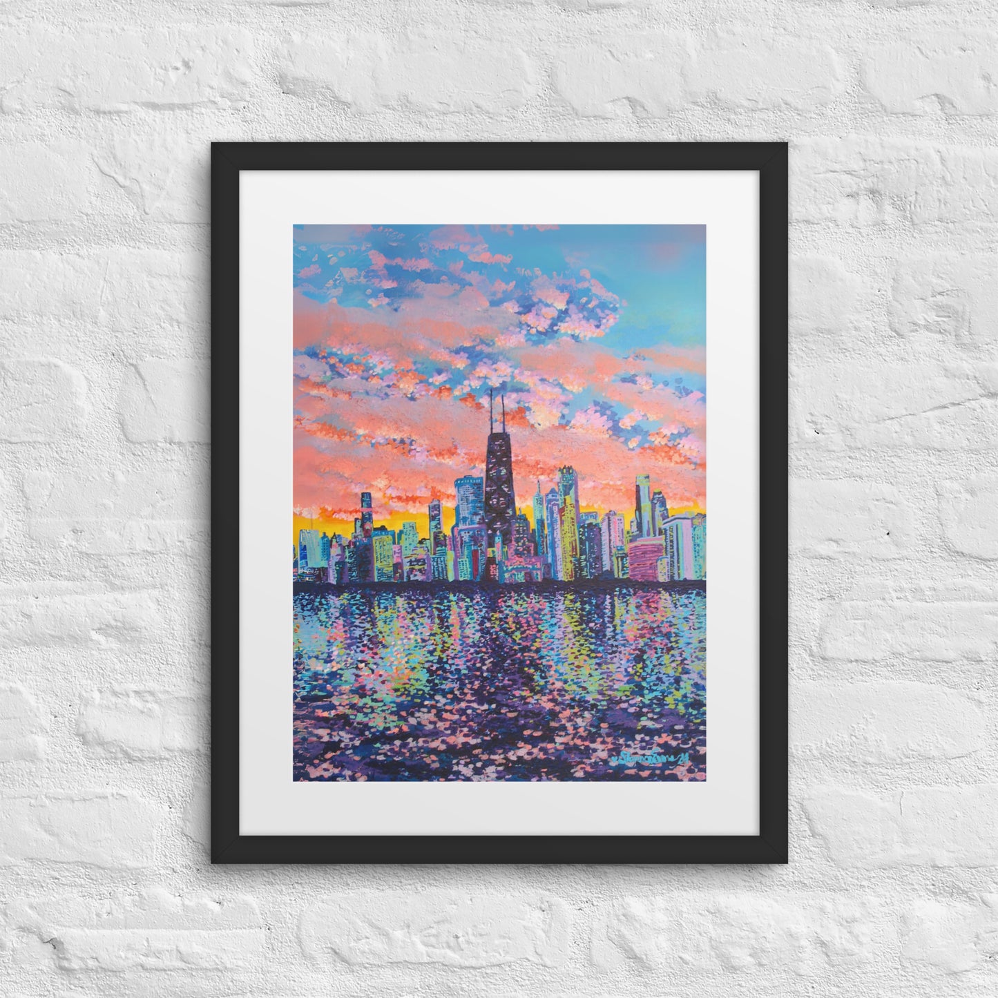 Chicago Symphony Framed Art Print with Custom Mat