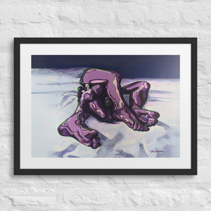 I Know Framed Art Print with Custom Mat I Know Framed Art Print with Custom Mat