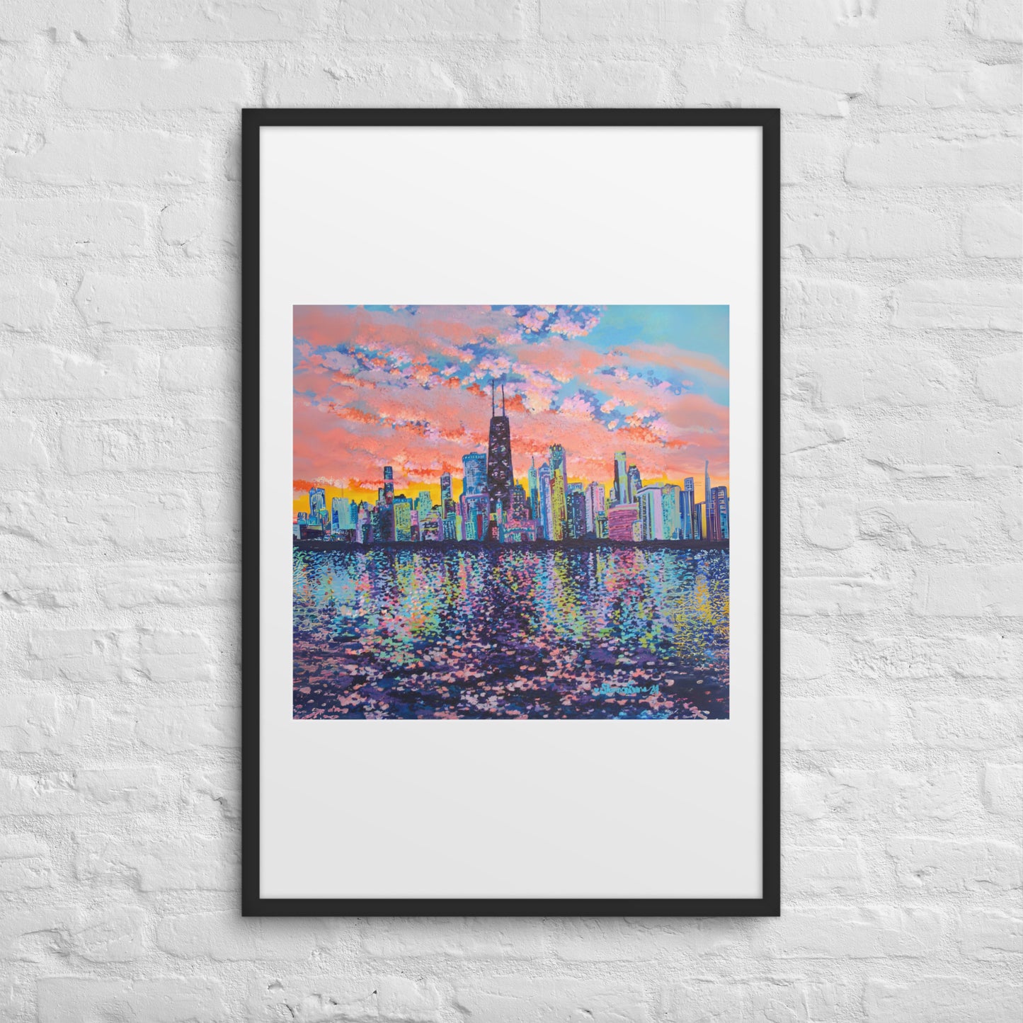 Chicago Symphony Framed Art Print with Custom Mat