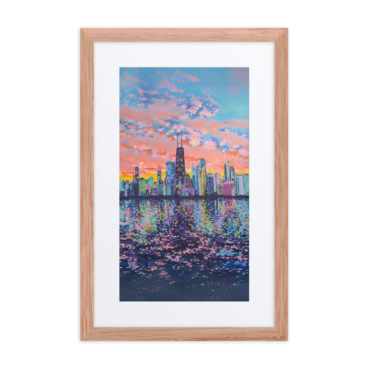 Chicago Symphony Framed Art Print with Custom Mat