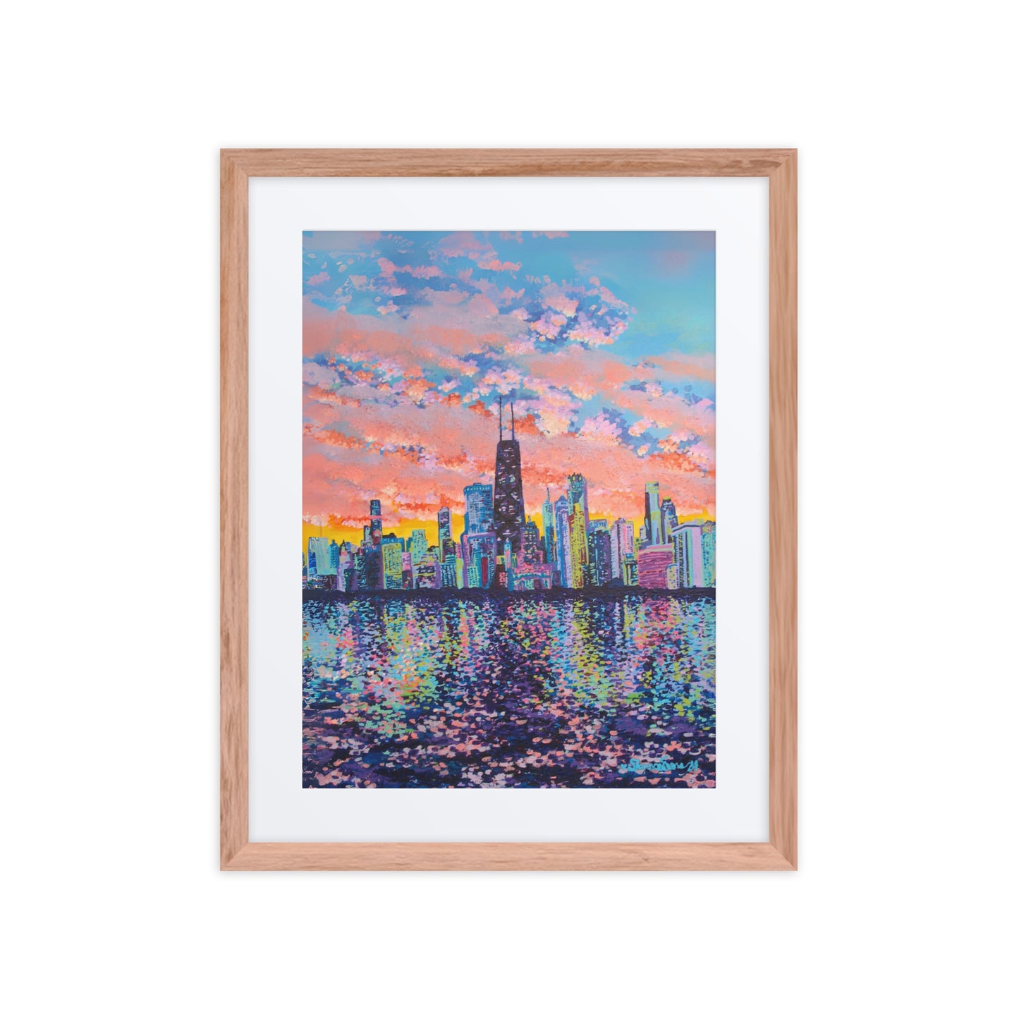 Chicago Symphony Framed Art Print with Custom Mat