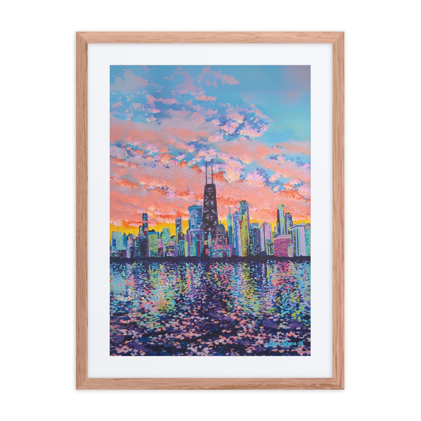 Chicago Symphony Framed Art Print with Custom Mat