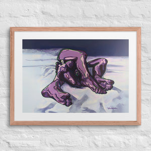 I Know Framed Art Print with Custom Mat I Know Framed Art Print with Custom Mat