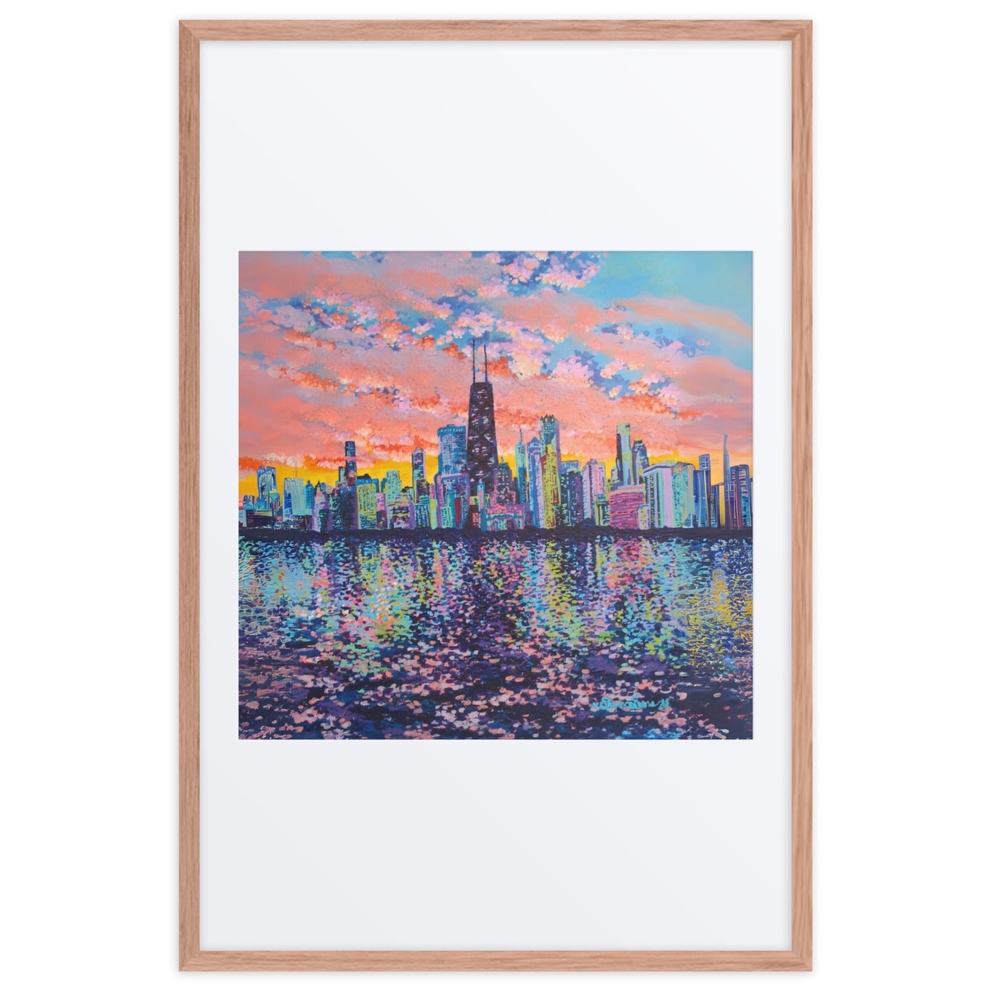 Chicago Symphony Framed Art Print with Custom Mat