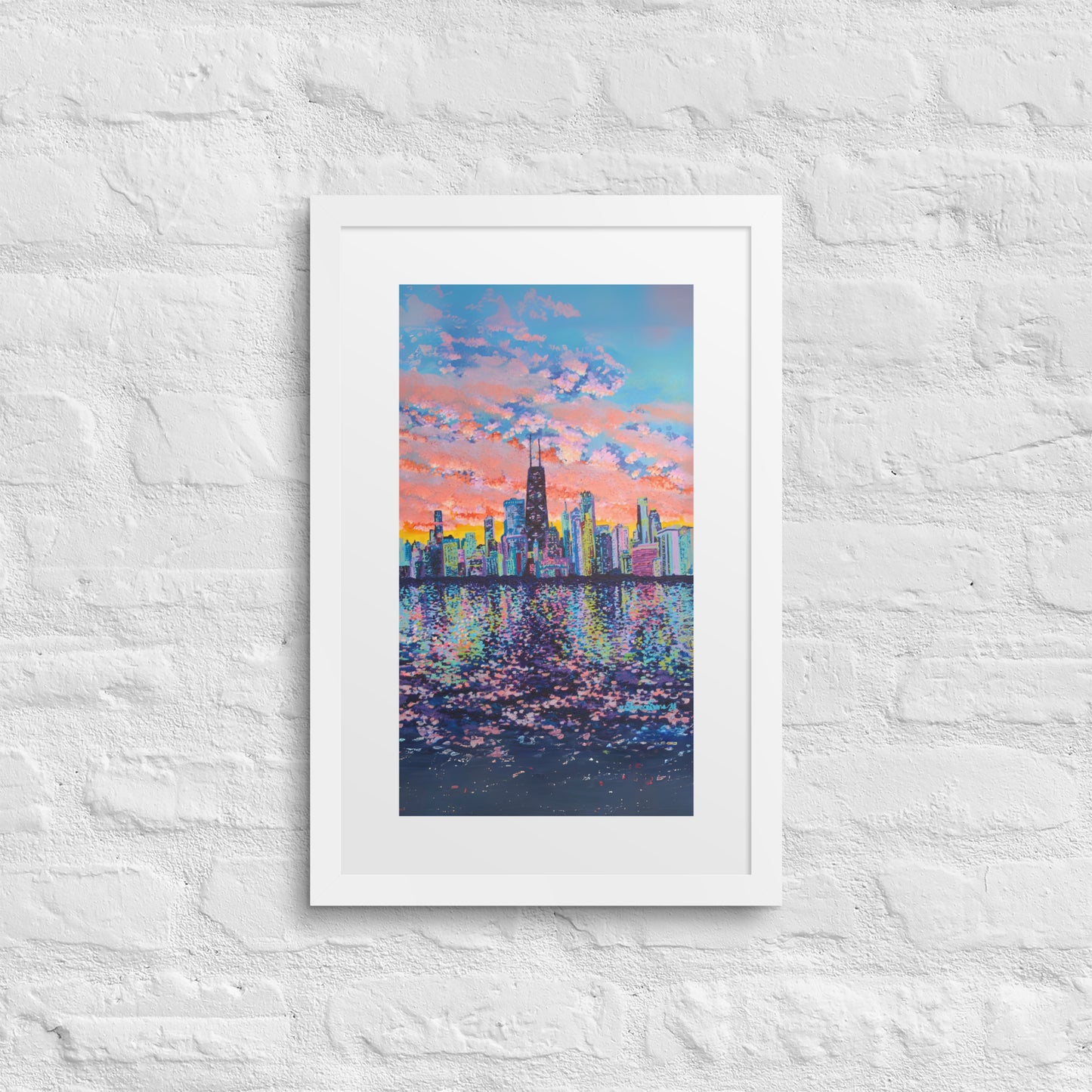 Chicago Symphony Framed Art Print with Custom Mat