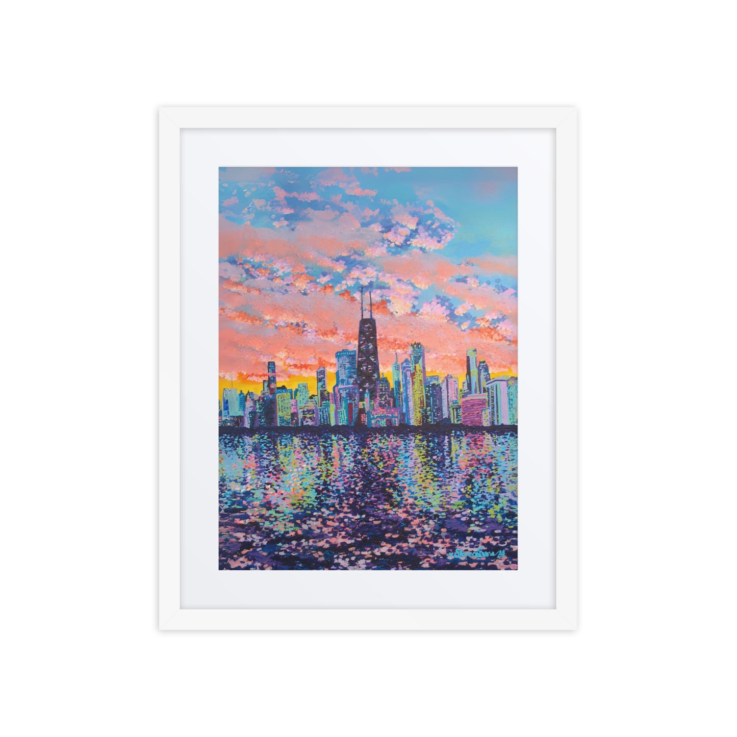 Chicago Symphony Framed Art Print with Custom Mat