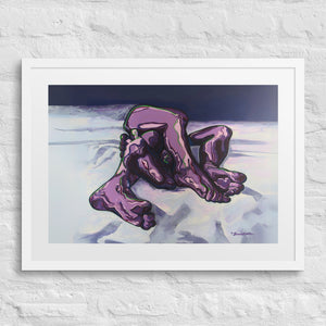 I Know Framed Art Print with Custom Mat I Know Framed Art Print with Custom Mat