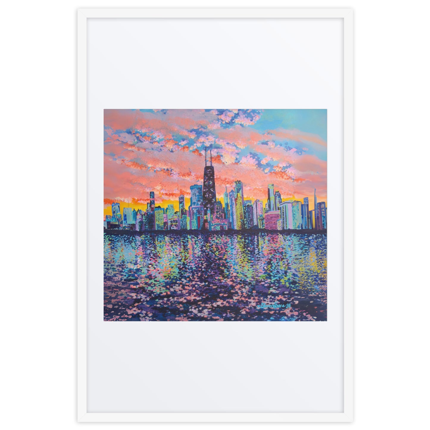 Chicago Symphony Framed Art Print with Custom Mat