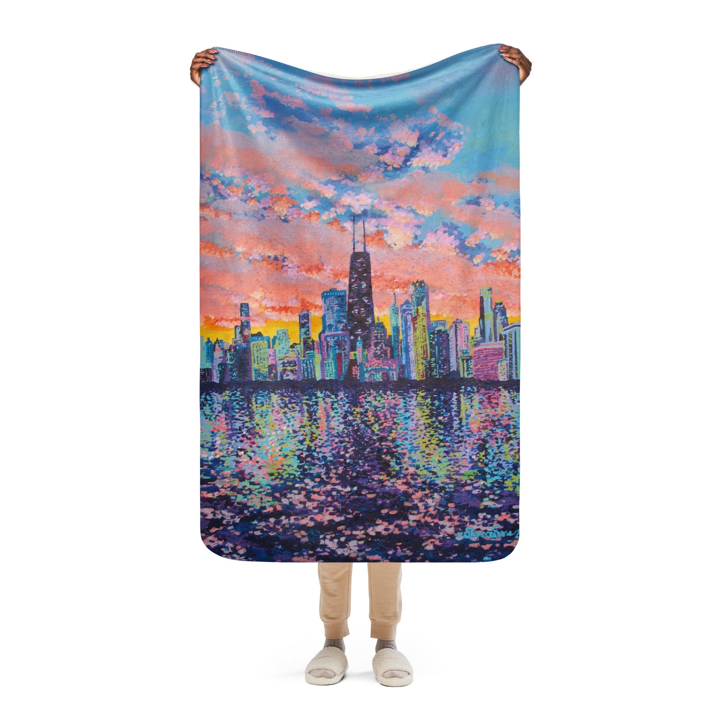 Chicago Symphony Premium Sherpa Fleece Blanket