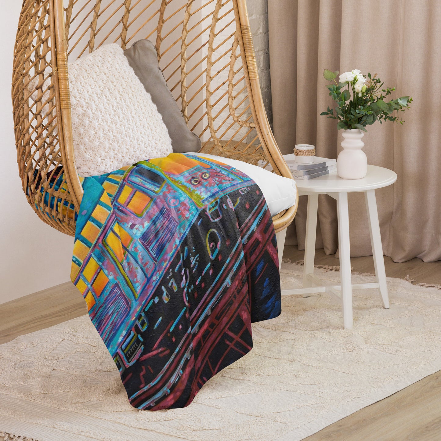 Today Is The Day Premium Sherpa Fleece Blanket