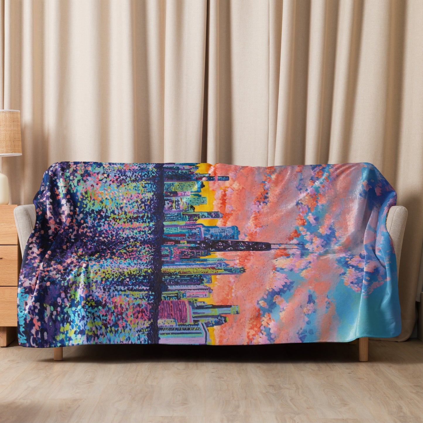 Chicago Symphony Premium Sherpa Fleece Blanket