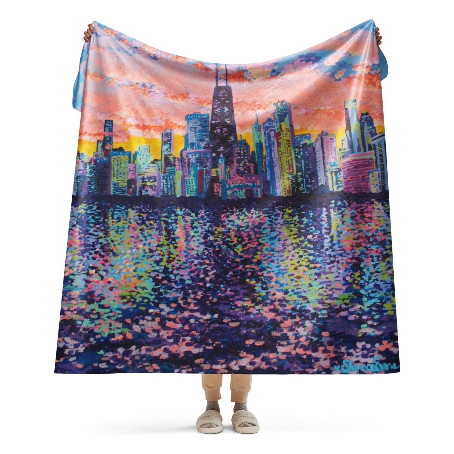Chicago Symphony Premium Sherpa Fleece Blanket