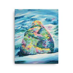 Bear Hug Thin Canvas Art Print Bear Hug Thin Canvas Art Print