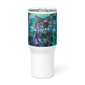 Blue Valentine Stainless Steel Travel Mug with Lid - choice of 25oz or 40oz Blue Valentine Stainless Steel Travel Mug with Lid - choice of 25oz or 40oz