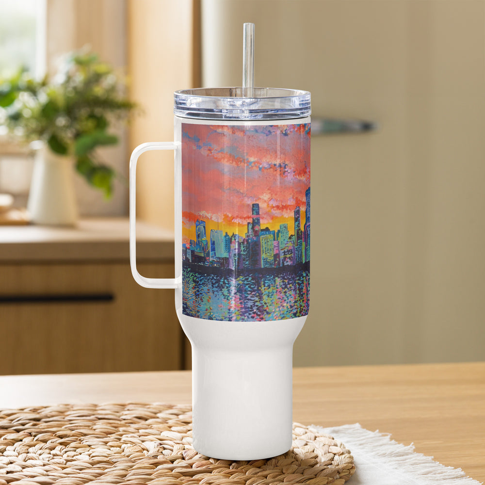 Chicago Symphony Stainless Steel Travel Mug with Lid - choice of 25 oz or 40 oz