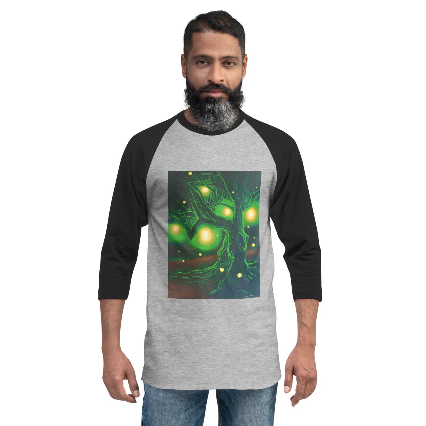 Where Do You Find Your Light? 3/4 Sleeve Raglan Shirt
