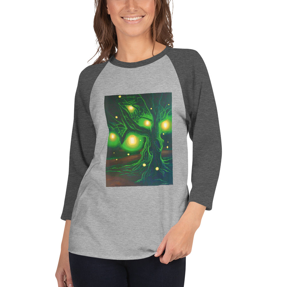 Where Do You Find Your Light? 3/4 Sleeve Raglan Shirt