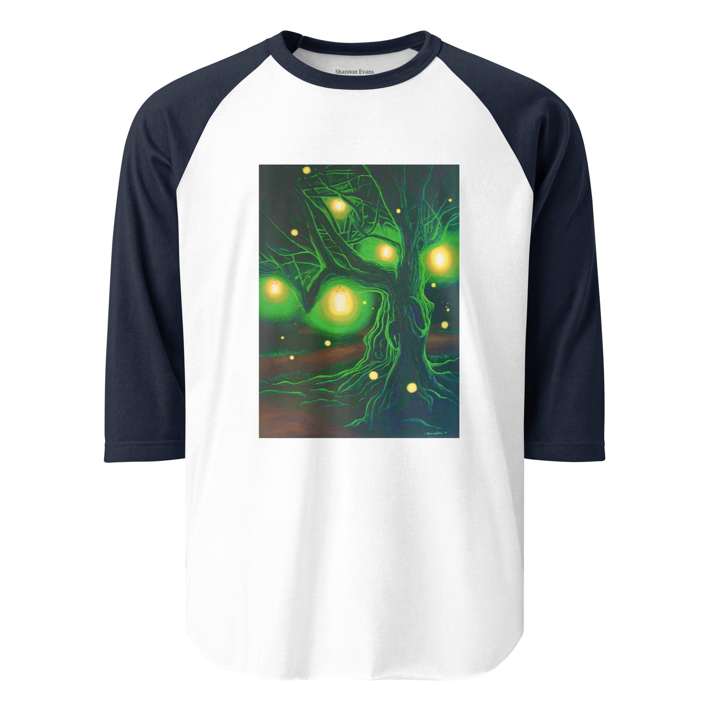 Where Do You Find Your Light? 3/4 Sleeve Raglan Shirt