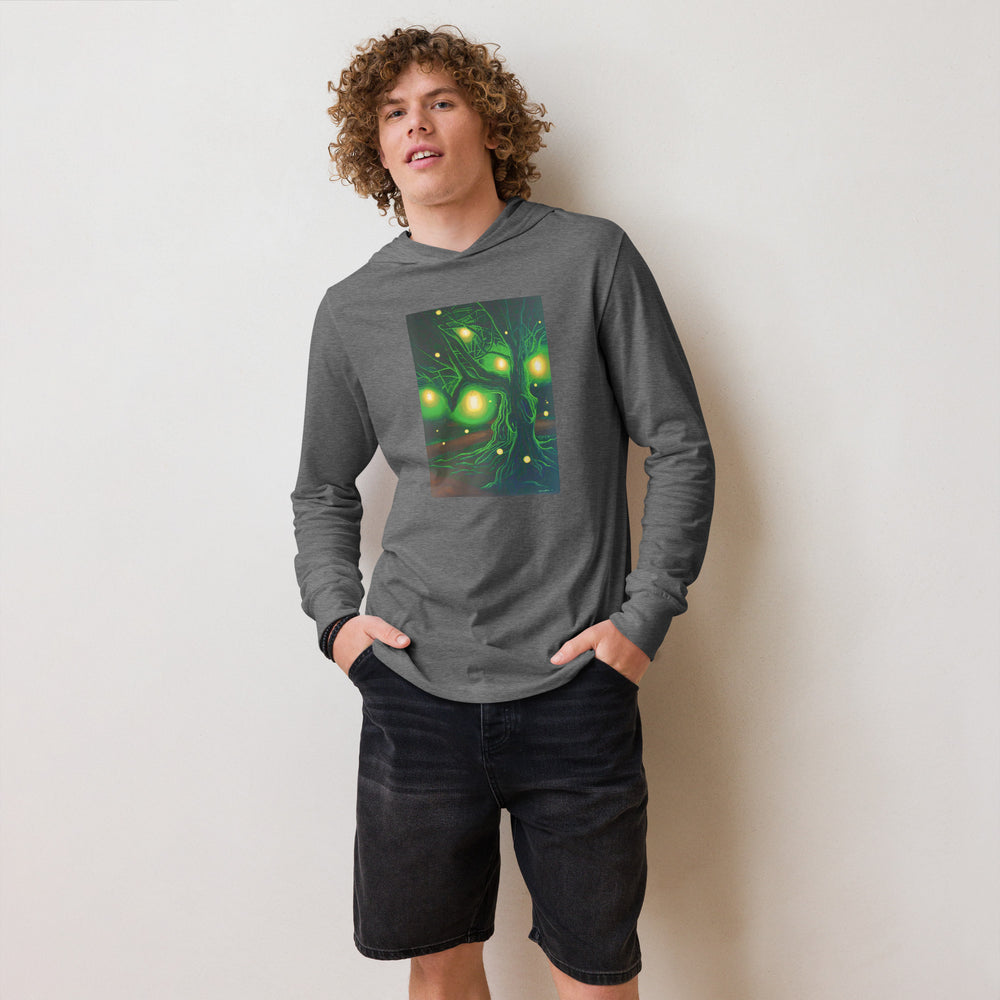 Where Do You Find Your Light? Hooded Long-Sleeve Tee