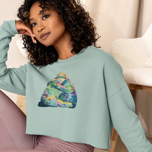 Bear Hug Fleece Crop Sweatshirt Bear Hug Fleece Crop Sweatshirt