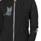 Blue Valentine Premium Lightweight Zip Hoodie - Special Dual Design Edition (sleeve image)