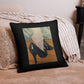 Stepping Into You Premium Pillow - square
