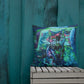 Blue Valentine Premium Pillow