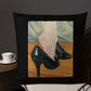 Stepping Into You Premium Pillow - square