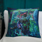 Blue Valentine Premium Pillow