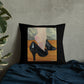 Stepping Into You Premium Pillow - square