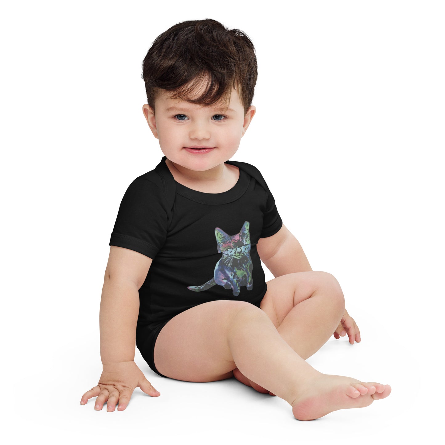 Blue Valentine Baby Cotton Onesie