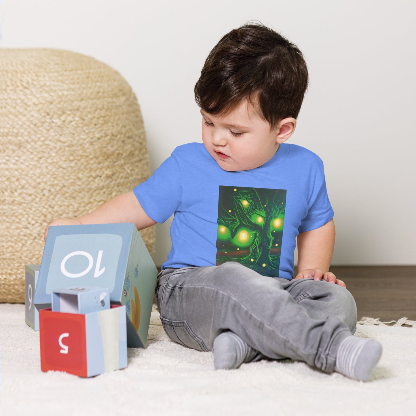 Where Do You Find Your Light? Baby Cotton Jersey Tee