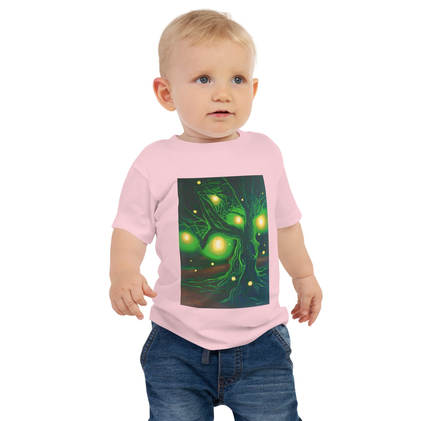 Where Do You Find Your Light? Baby Cotton Jersey Tee