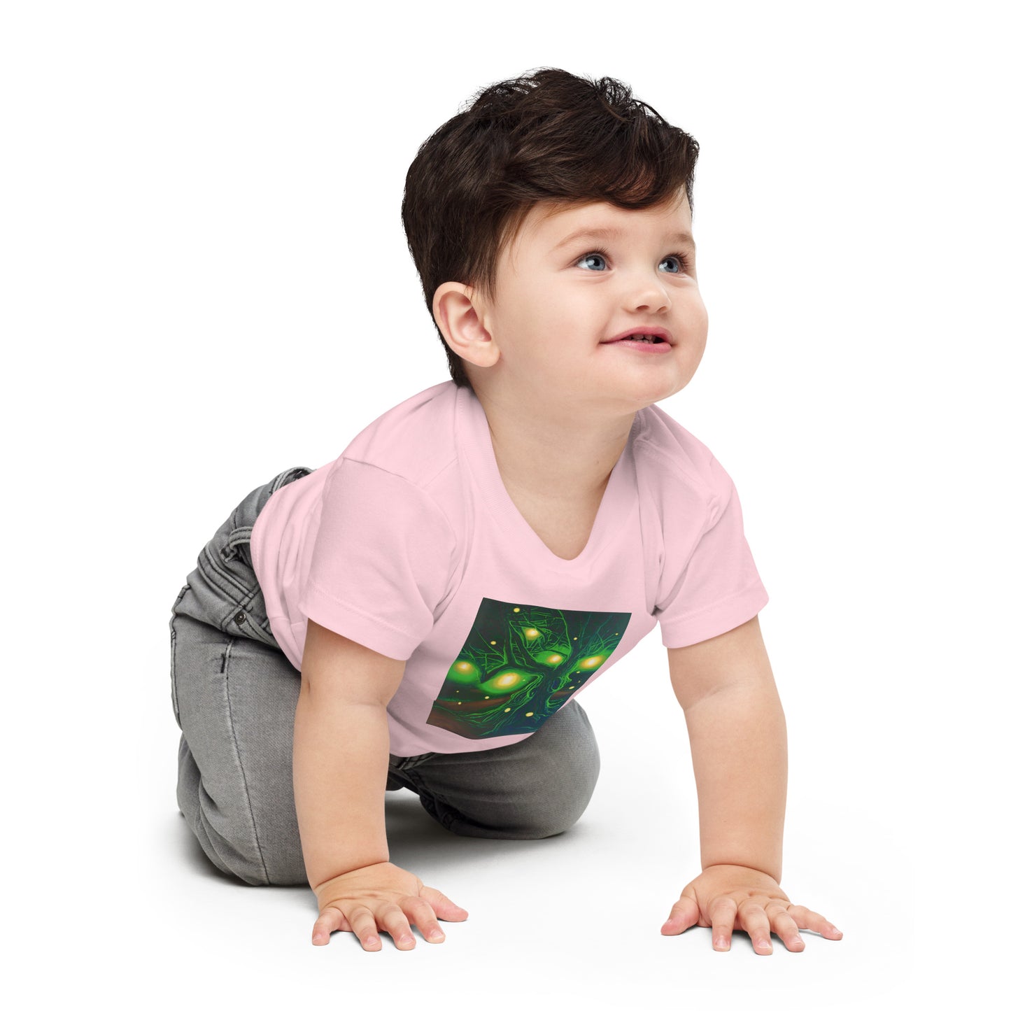 Where Do You Find Your Light? Baby Cotton Jersey Tee