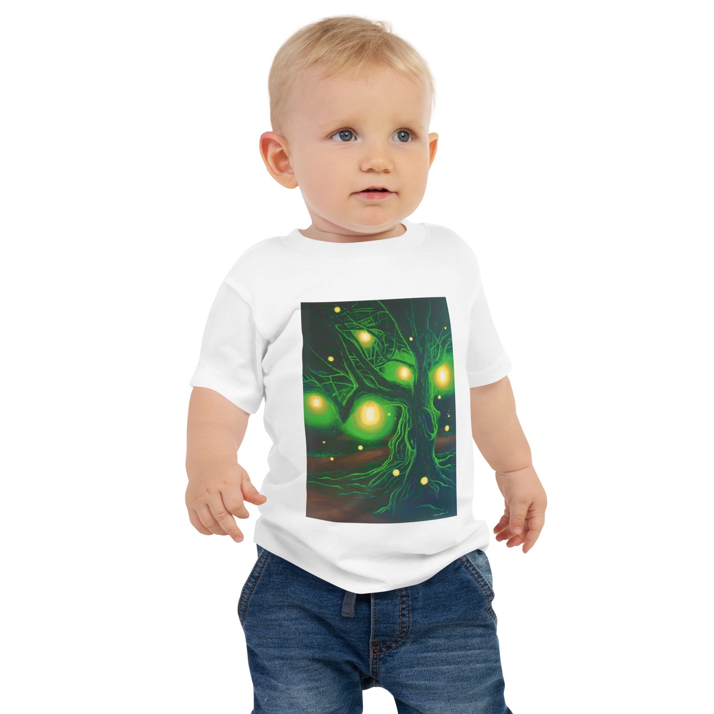 Where Do You Find Your Light? Baby Cotton Jersey Tee