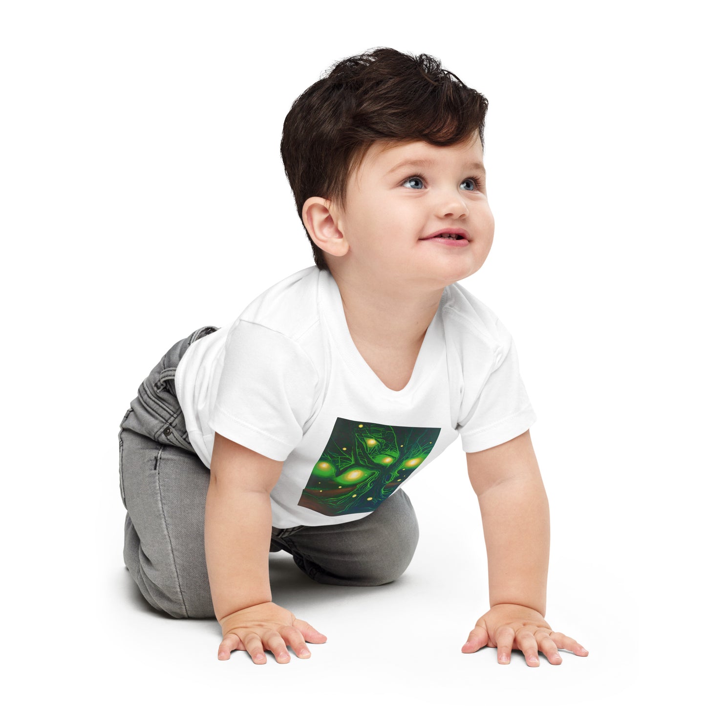 Where Do You Find Your Light? Baby Cotton Jersey Tee