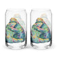 Bear Hug Retro-Shaped On-The-Go Drinking Glass