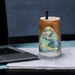 Bear Hug Retro-Shaped On-The-Go Drinking Glass