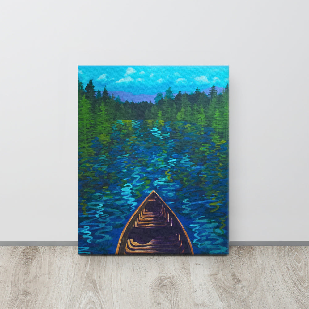 Boundary Canvas Art Print