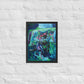 Blue Valentine Framed Art Print