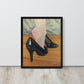 Stepping Into You Framed Art Print