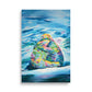 Bear Hug Art Print (centimeters)